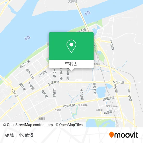 钢城十小地图