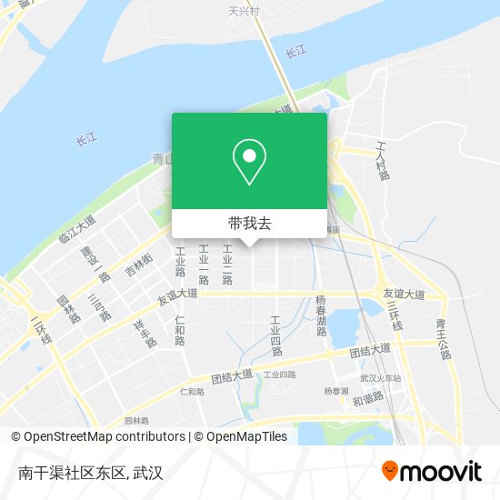 南干渠社区东区地图