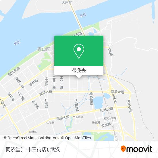 同济堂(二十三街店)地图