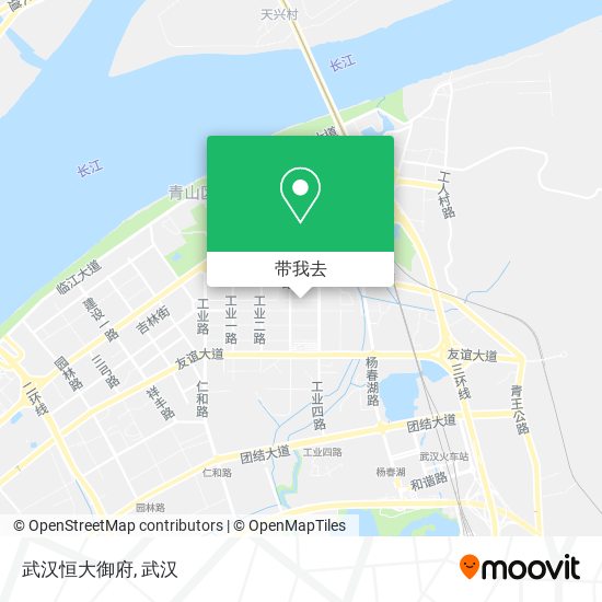 武汉恒大御府地图