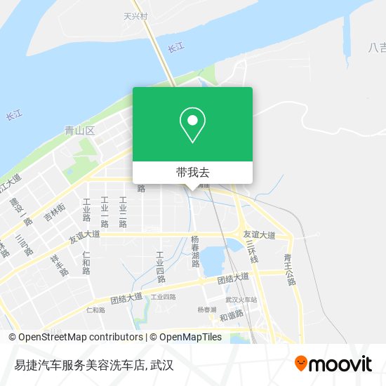 易捷汽车服务美容洗车店地图