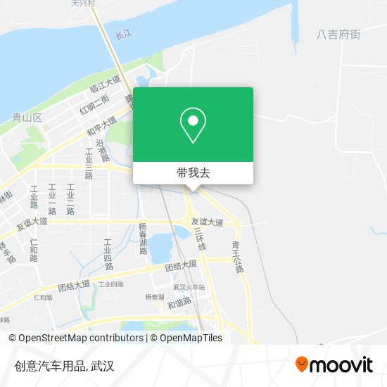 创意汽车用品地图