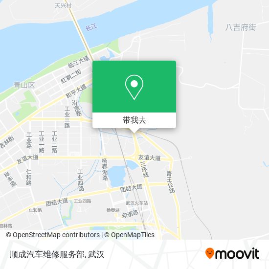 顺成汽车维修服务部地图