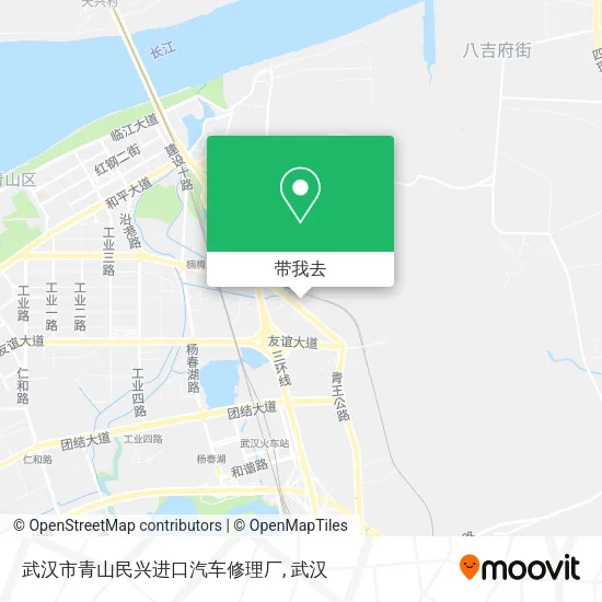 武汉市青山民兴进口汽车修理厂地图