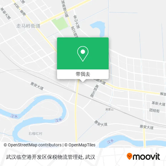 武汉临空港开发区保税物流管理处地图