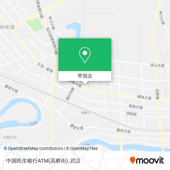 中国民生银行ATM(高桥街)地图