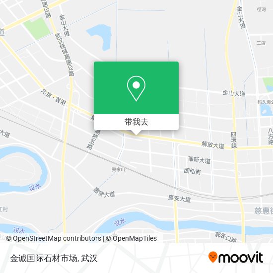 金诚国际石材市场地图