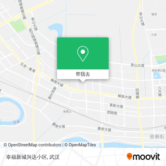 幸福新城兴达小区地图