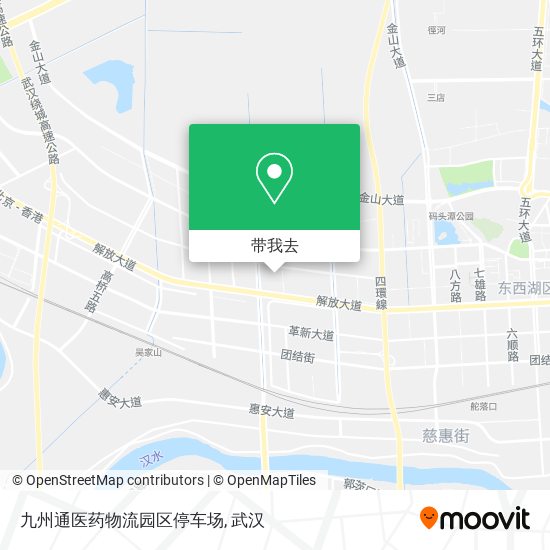 九州通医药物流园区停车场地图