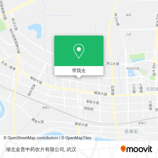 湖北金贵中药饮片有限公司地图