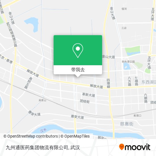 九州通医药集团物流有限公司地图