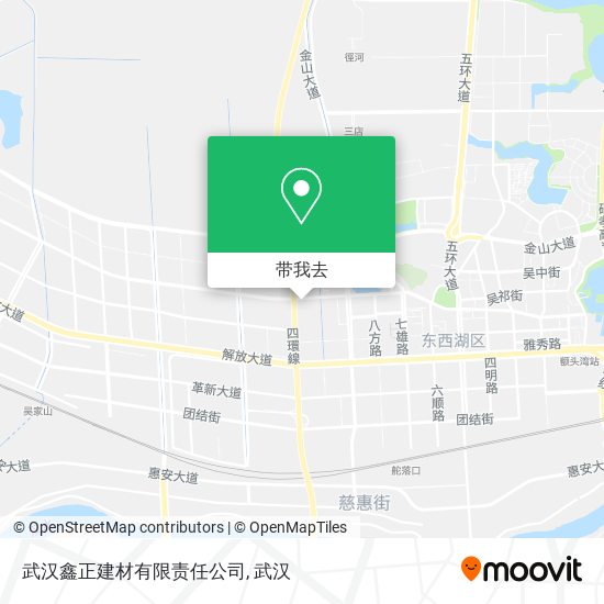 武汉鑫正建材有限责任公司地图