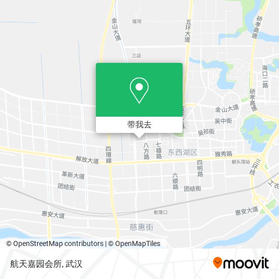 航天嘉园会所地图
