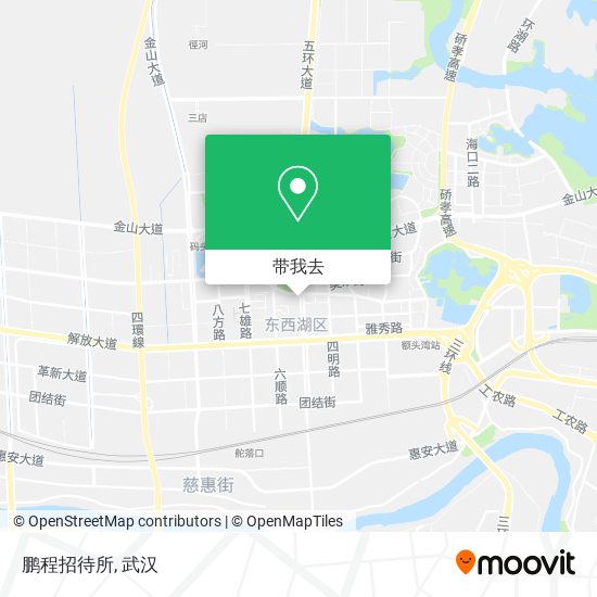 鹏程招待所地图