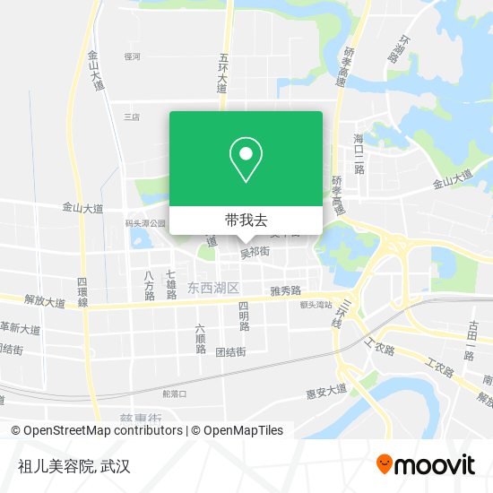祖儿美容院地图