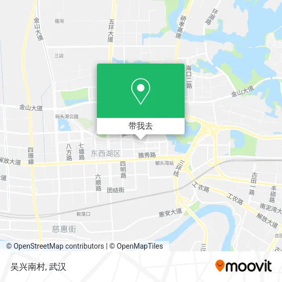 吴兴南村地图
