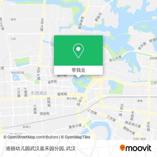 港丽幼儿园武汉嘉禾园分园地图