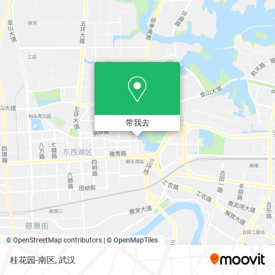 桂花园-南区地图