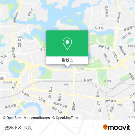 鑫桥小区地图