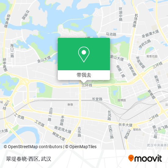 翠堤春晓-西区地图