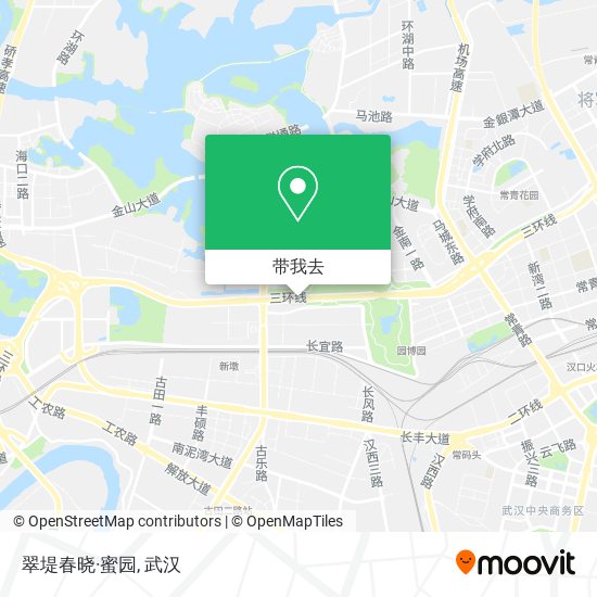 翠堤春晓·蜜园地图