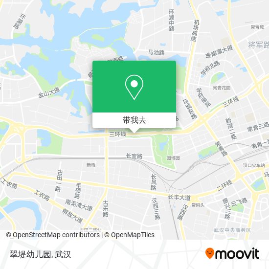 翠堤幼儿园地图