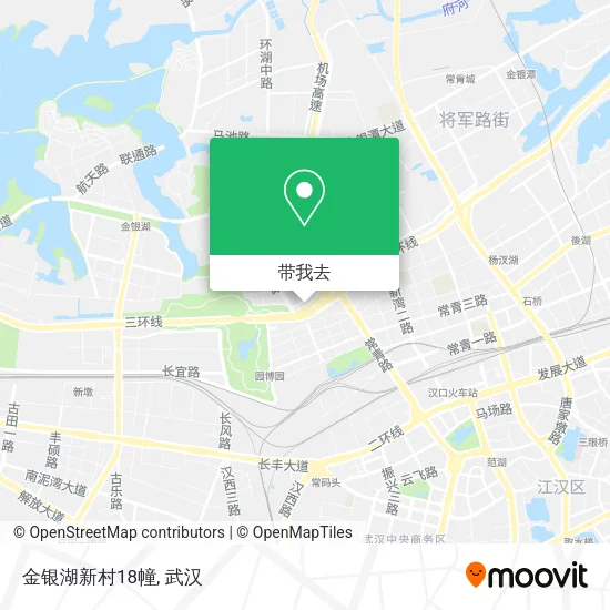 金银湖新村18幢地图