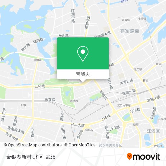 金银湖新村-北区地图