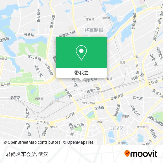 君尚名车会所地图