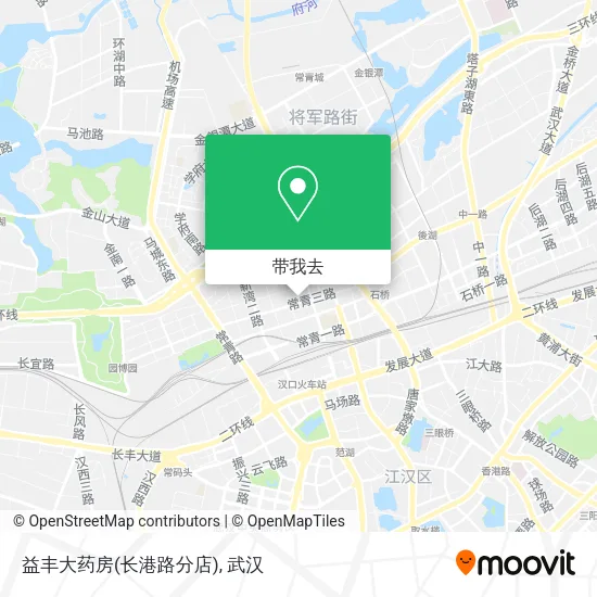 益丰大药房(长港路分店)地图