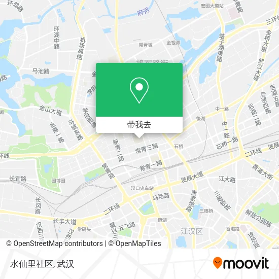 水仙里社区地图