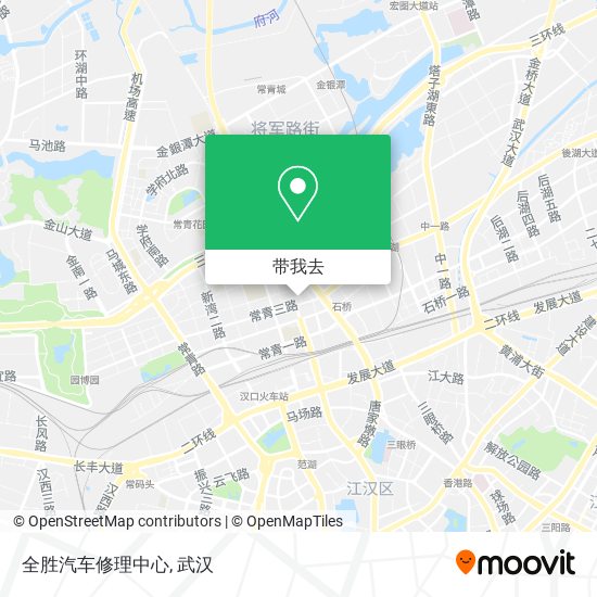 全胜汽车修理中心地图