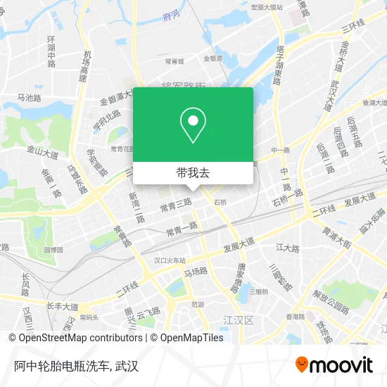 阿中轮胎电瓶洗车地图