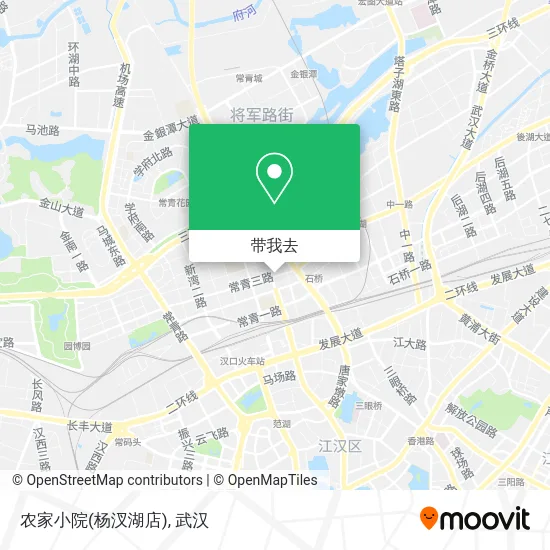 农家小院(杨汊湖店)地图