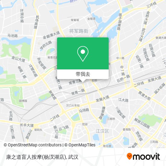 康之道盲人按摩(杨汊湖店)地图