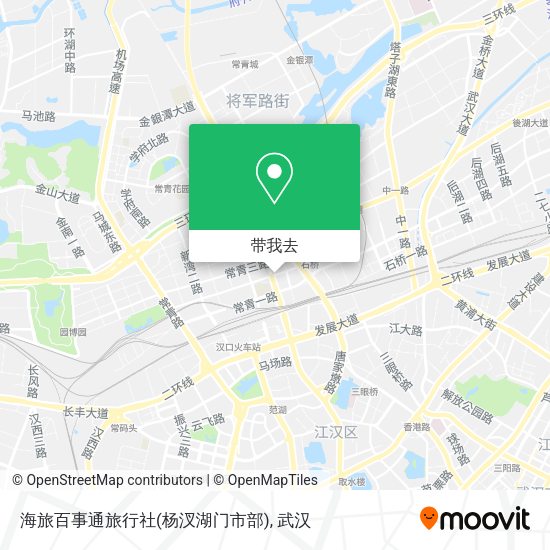 海旅百事通旅行社(杨汊湖门市部)地图