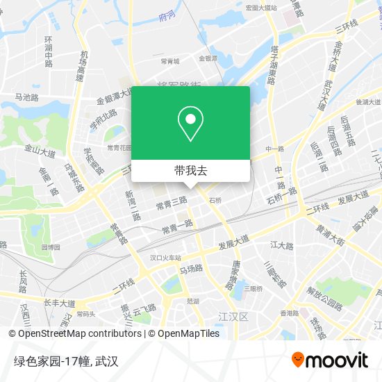 绿色家园-17幢地图