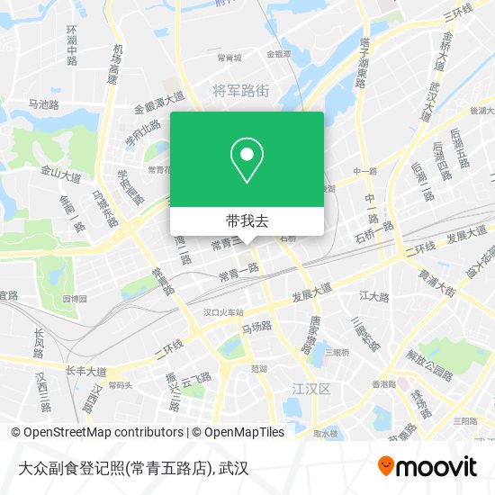 大众副食登记照(常青五路店)地图