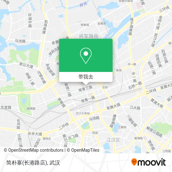 简朴寨(长港路店)地图