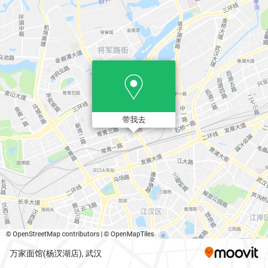 万家面馆(杨汊湖店)地图