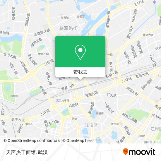 天声热干面馆地图