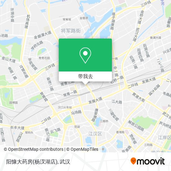 阳慷大药房(杨汊湖店)地图