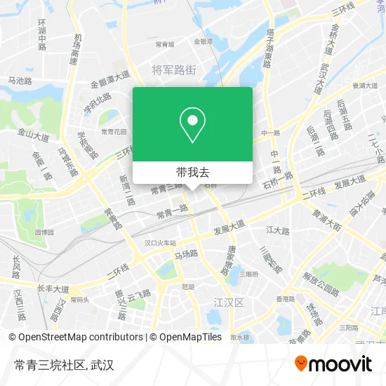 常青三垸社区地图