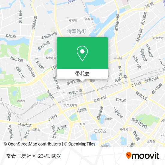 常青三垸社区-23栋地图