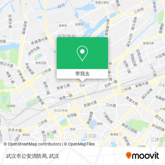 武汉市公安消防局地图