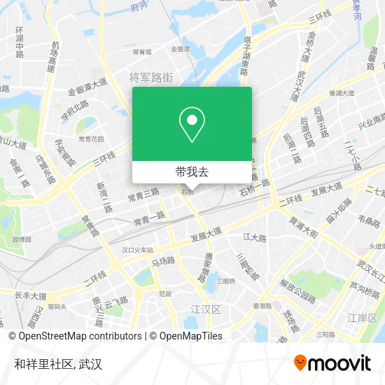 和祥里社区地图