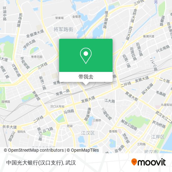 中国光大银行(汉口支行)地图