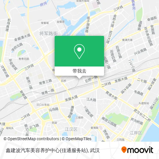 鑫建波汽车美容养护中心(佳通服务站)地图