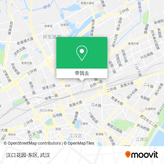 汉口花园-东区地图