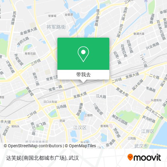 达芙妮(南国北都城市广场)地图
